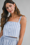 CORDELIA STRIPED TOP