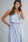 CORDELIA STRIPED TOP