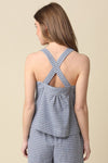 TIFFANY BUTTON CRISS CROSS TOP