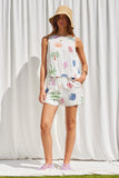 SOL TROPICAL PRINT SHORTS