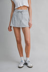 BRYN TIE FRONT SKORT
