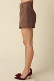 MOKA HIGH WAISTED LINEN SHORT