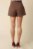 MOKA HIGH WAISTED LINEN SHORT