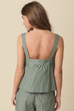 AURORA STRIPED SWING CAMISOLE