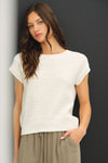MARISA LIGHTWEIGHT SWEATER TOP