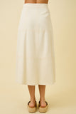 SUNLEE DENIM MIDI SKIRT