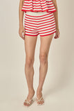 JANOS KNITTED STRIPED SHORTS
