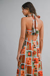 VERANO TROPICAL PRINT MAXI
