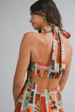 VERANO TROPICAL PRINT MAXI