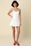 ITSY BUBBLE HEM MINI DRESS