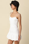 ITSY BUBBLE HEM MINI DRESS