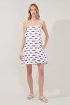 SUNSETSAIL ROPE DETAIL MINI DRESS