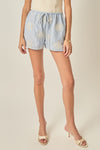 ASTIN EMBROIDERY DETAIL SHORTS