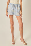 ASTIN EMBROIDERY DETAIL SHORTS