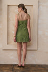 TERESA EMBROIDERED MINI DRESS