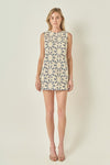 KIARA CROCHET MINI DRESS