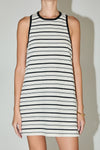 SANDRA STRIPED MINI DRESS