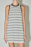 SANDRA STRIPED MINI DRESS