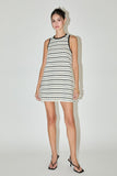 SANDRA STRIPED MINI DRESS