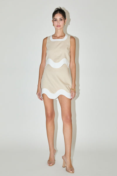 SANDRA COLOR BLOCK TOP
