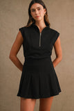 DUNCAN  HALF ZIP ROMPER