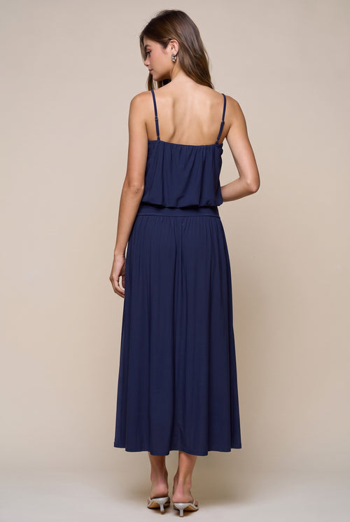 FIORE BUBBLE HEM MAXI