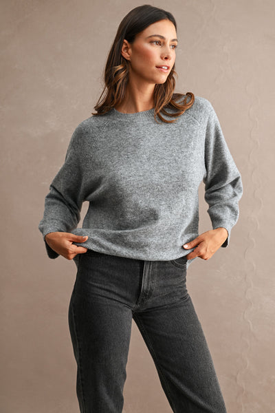REGGIE OVERSIZED SWEATER TOP