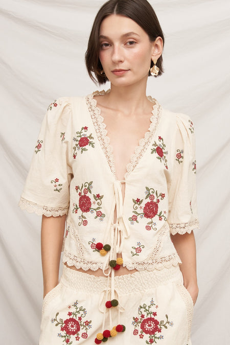 BERENICE SILKY BATWING TOP