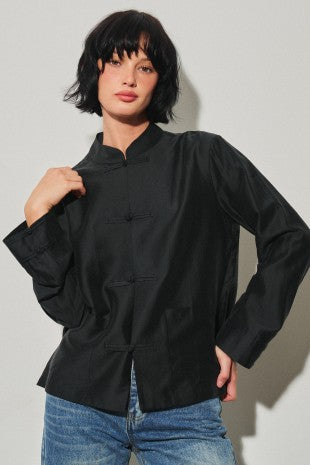 COLLINS FROG FASTENING SHIRT