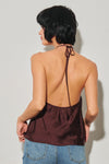 ADDISON NECK TIE TOP