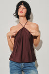 ADDISON NECK TIE TOP