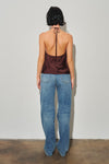 ADDISON NECK TIE TOP