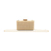 PERUVIAN NATURAL CLUTCH WITH BAMBOO HARDWARE
