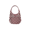 JONES STUDDED LATTICE MINI BAG