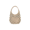JONES STUDDED LATTICE MINI BAG