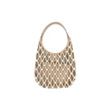 JONES STUDDED LATTICE MINI BAG