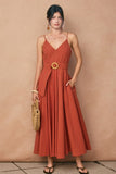 SUNSET LINEN MAXI