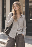 FANNY PLAID BUTTONDOWN SHIRT