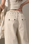 LODI DRAWSTRING WIDE LEG JEAN