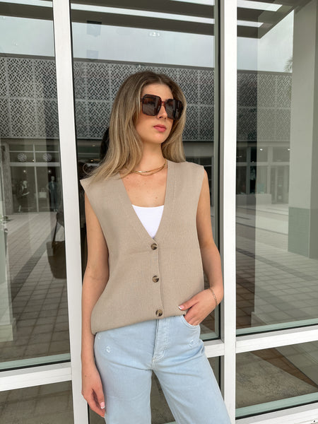 CASSIA TIED FRONT TOP