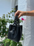MINI SABRINA BUCKET BAG & CROSSBODY