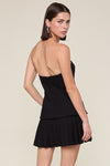 SABRINA STRAPLESS MINI SKORT DRESS
