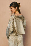 BERENICE SILKY BATWING TOP
