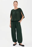MARTIN SILKY BALLOON LEG PANT