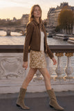 ANGELIQUE PAILLETTE MINI SKIRT