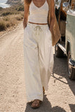 LODI DRAWSTRING WIDE LEG JEAN