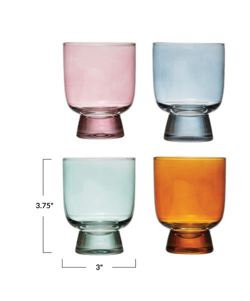 DRINKING GLASS SET OF 4