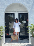 BETT CROCHET STRIPED CARDI