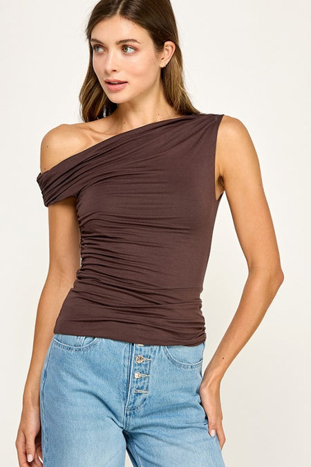 PENELOPE LACE TRIM PEPLUM TOP
