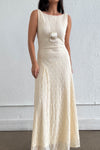 KIRSTEN LACE BOAT NECK MAXI DRESS